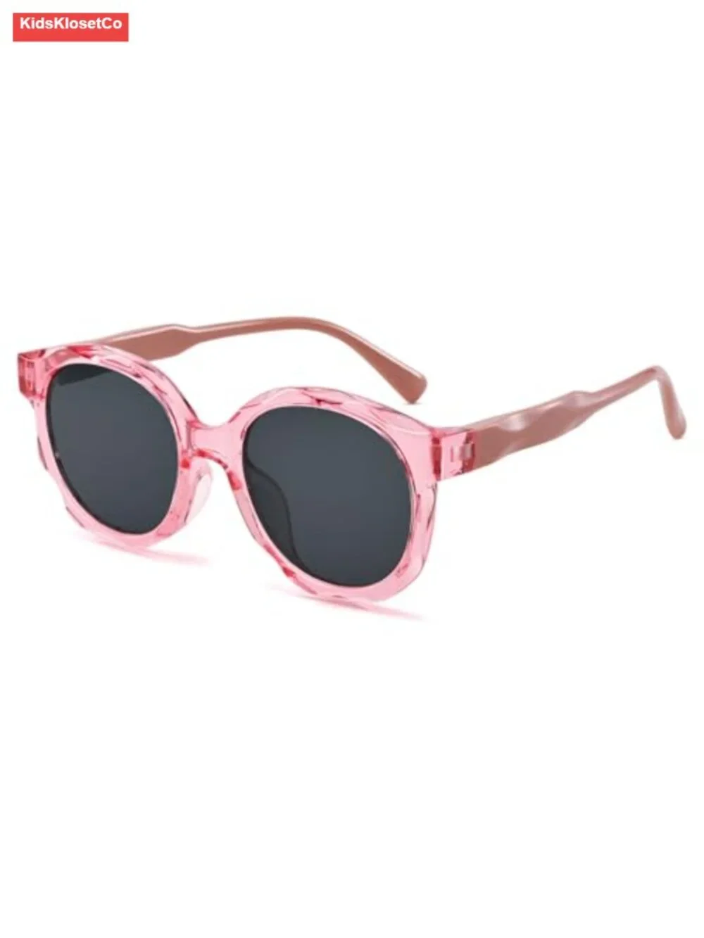 TR90 Flexible Kids Square Sunglasses Polarized UV400 Protection